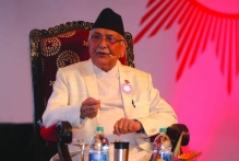 NC trying to topple govt, says KP Sharma Oli