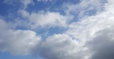 Weather to be generally clear with partly cloudy skies