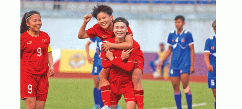 Nepali eves go down to Vietnam 0-2