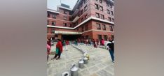 खानेपानी नपाएपछि रित्ता गाग्री प्रदर्शन