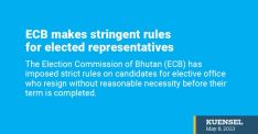 ECB makes stringent rules for elected representatives