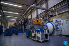 Production lines of NEV industry operate at full swing in Chongqing, SW China