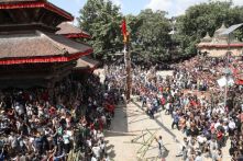 Indra Jatra festival: 'Indradhwojotthan' observed