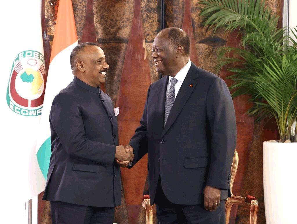 IMF economist turned West African President seeks enhanced business ties with SL