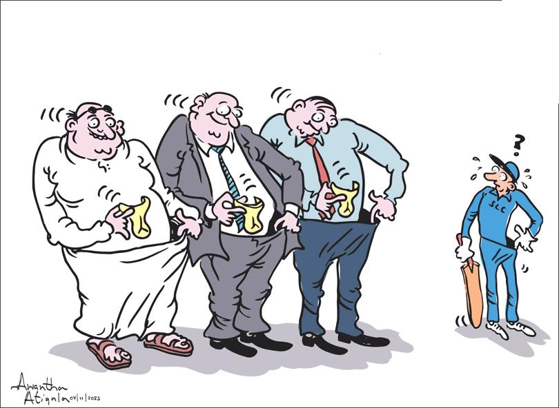 Sri Lanka cricket in shambles