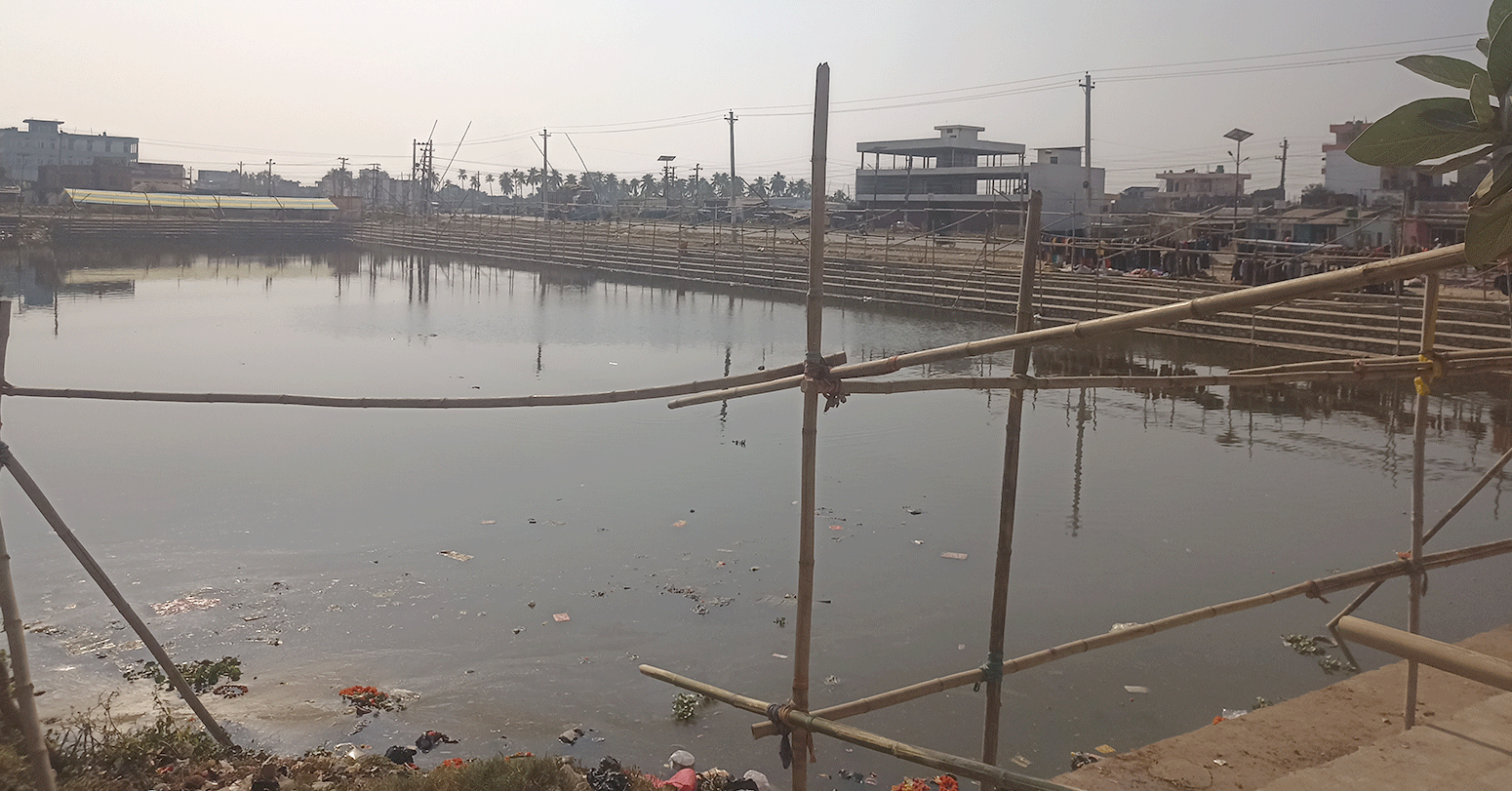 जनकपुरधाममा छठको तयारी