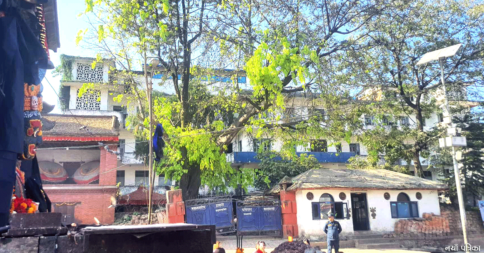 विवादमा हनुमानढोका प्रहरी कार्यालयको पुरानो भवन
