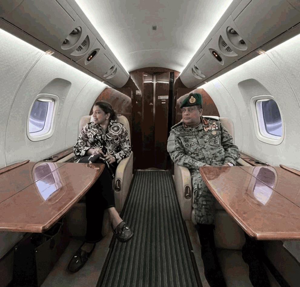 Indian Air Force arranges special jet transport for General Silva in Delhi