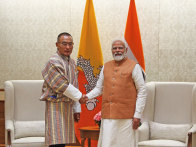 Lyonchhoen meets PM Modi in India