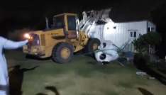 Portion of PTI’s central office in Islamabad demolished
