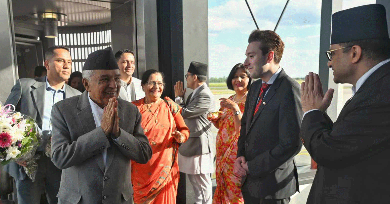 President Paudel in Germany