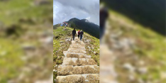 पर्यटन प्रवर्द्धन गर्न पदमार्ग निर्माण