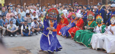 Halchowk Aakash Bhairav’s Bahara Barse Jatra continues