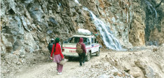 Humla district connected to national road network