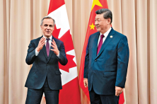 中加关系重要事件：加拿大总理正式访华