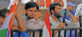 India's Gen Z 'cockroaches' take protest to streets