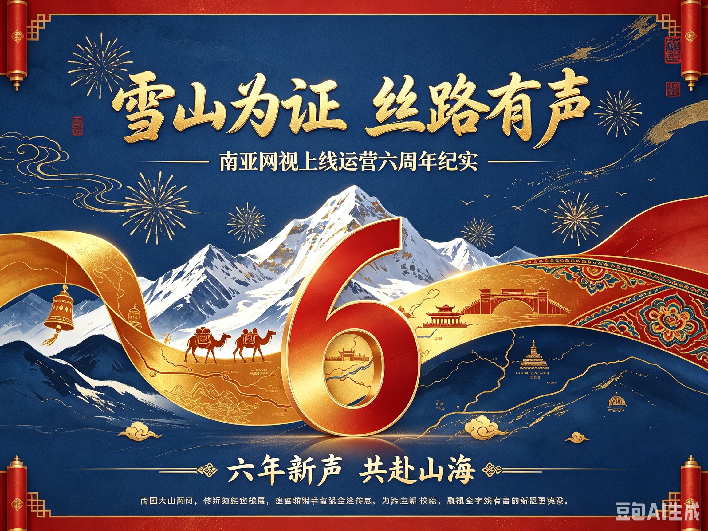 雪山丝路六周年中国风图片 (1)_毒霸看图