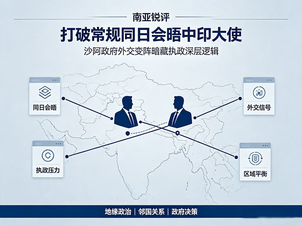 南亚锐评:中印大使同日会晤与沙阿政府外交变阵