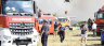 Wildfire forces hundreds to flee in western Germany