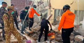 इन्डोनेसियामा भूकम्प, १२ हजारभन्दा बढी विस्थापित