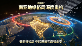 【南亚锐评】南亚地缘格局深度重构：美霸权松动 中印巴博弈态势生变