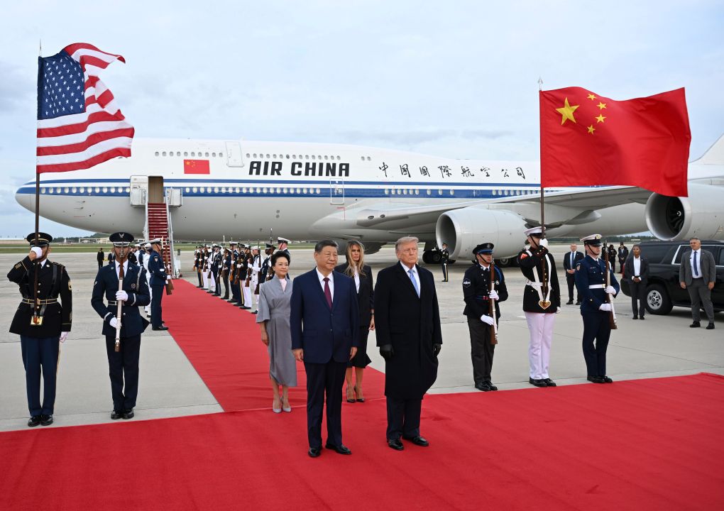 TRUMP-and-Xi-at-NY-airport